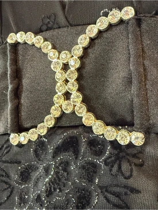 Vintage Y2K Taboo Asymmetrical Whimsigoth Witchy Fairy Halter Cocktail Dress - Picture 4 of 10